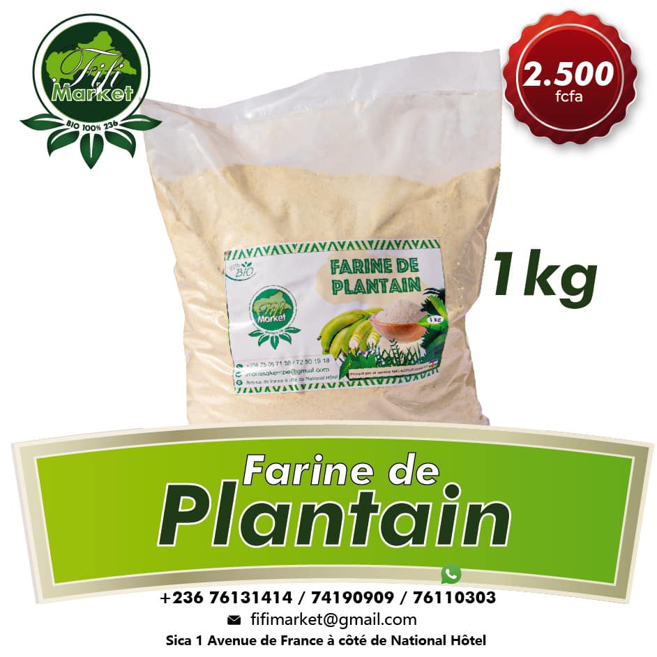Farine de plantain